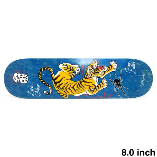 PRIMITIVE DECK プリミティブ デッキ SPENCER HAMILTON BIG CITY BLUE STAIN 8.0 スケートボード スケボー 1