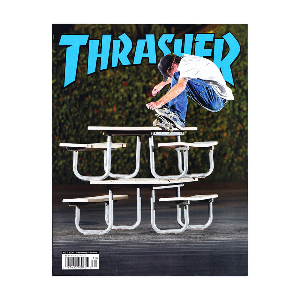 THRASHER MAGAZINE スラッシャー 雑誌 2026年10月号 スケートボード スケボー 1