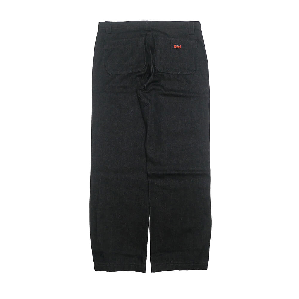 INDEPENDENT PANTS  インディペンデント パンツ ジーンズ  BUILT TO GRIND DOUBLE KNEE  WASHED BLACK   スケートボード スケボー 8