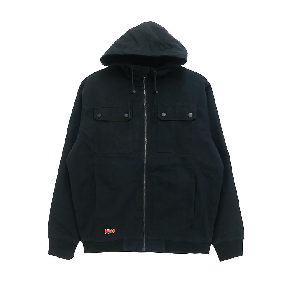 INDEPENDENT JACKET  インディペンデント  ジャケット  BUILT TO GRIND WORK  BLACK  スケートボード スケボー 