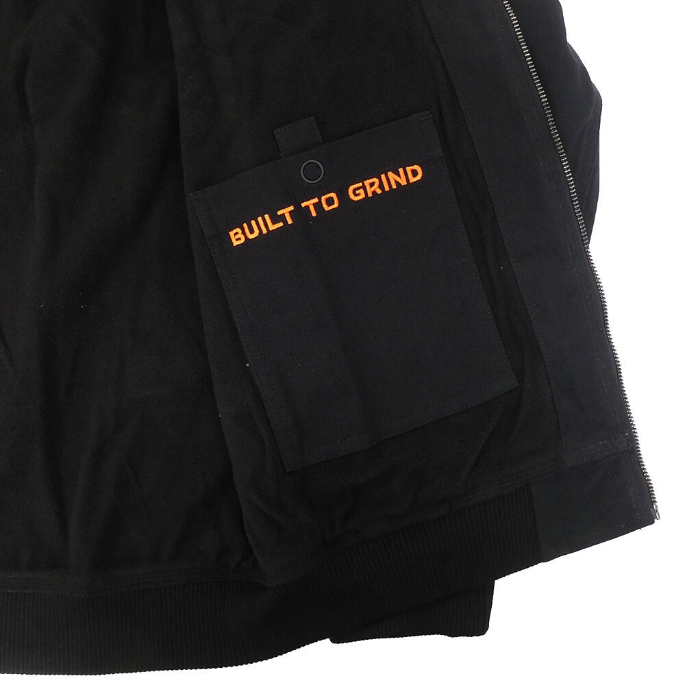 INDEPENDENT JACKET  インディペンデント  ジャケット  BUILT TO GRIND WORK  BLACK  スケートボード スケボー 3