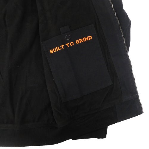 INDEPENDENT JACKET  インディペンデント  ジャケット  BUILT TO GRIND WORK  BLACK  スケートボード スケボー 3