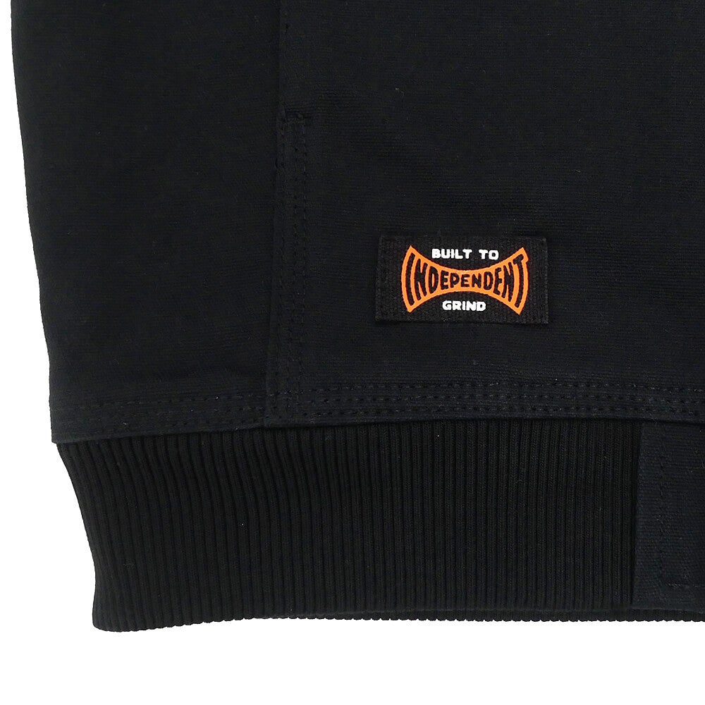 INDEPENDENT JACKET  インディペンデント  ジャケット  BUILT TO GRIND WORK  BLACK  スケートボード スケボー 6