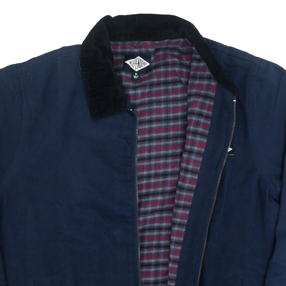 INDEPENDENT JACKET インディペンデント  ジャケット  FREE ON THE STREET WORK NAVY  スケートボード スケボー 3