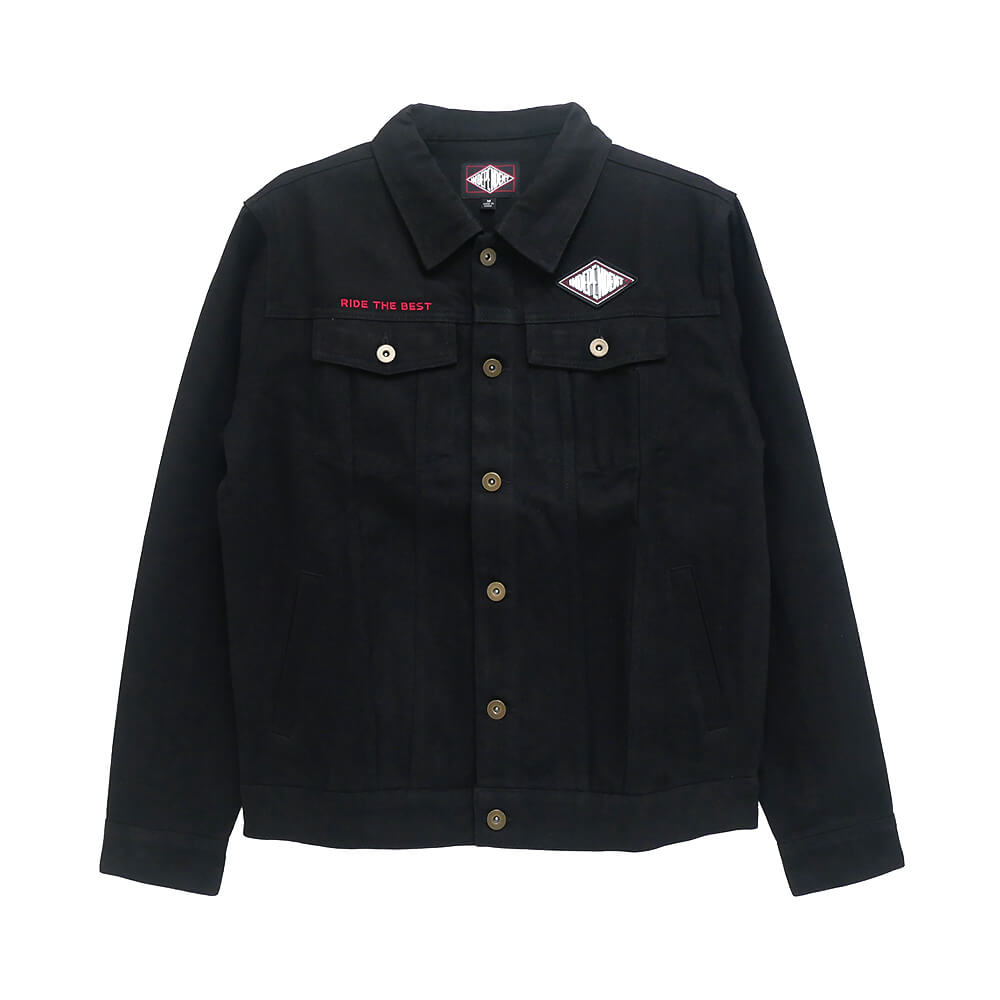 INDEPENDENT JACKET  インディペンデント  ジャケット  DEPTH SUMMIT DENIM  RAW BLACK  スケートボード スケボー 