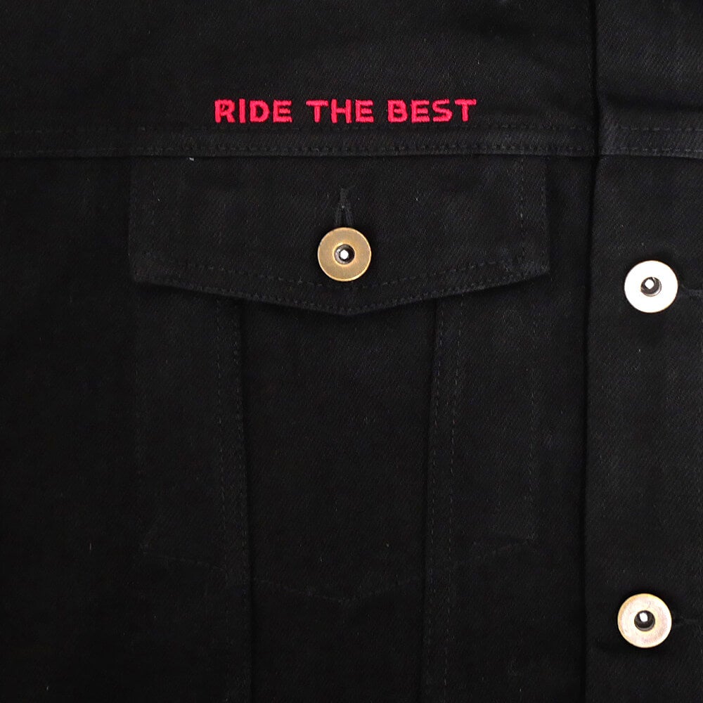 INDEPENDENT JACKET  インディペンデント  ジャケット  DEPTH SUMMIT DENIM  RAW BLACK  スケートボード スケボー 3