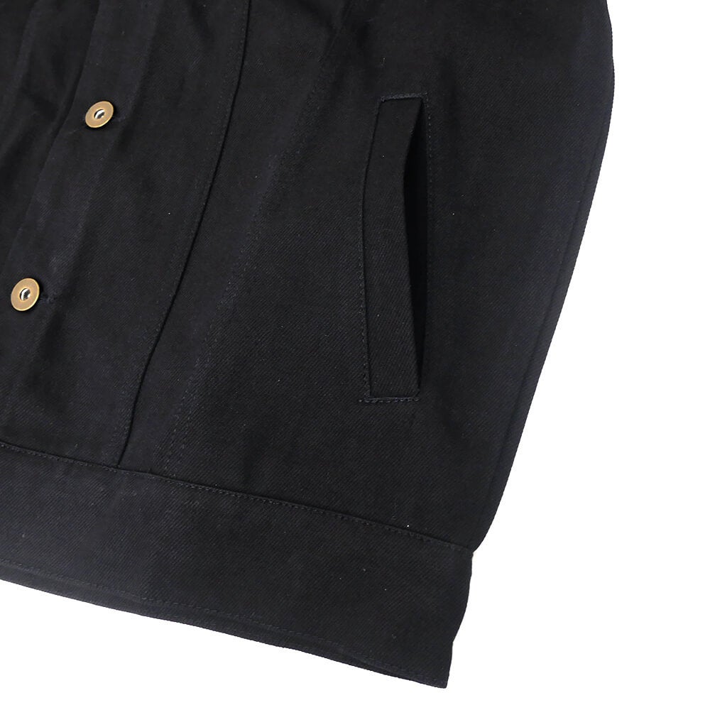 INDEPENDENT JACKET  インディペンデント  ジャケット  DEPTH SUMMIT DENIM  RAW BLACK  スケートボード スケボー 5