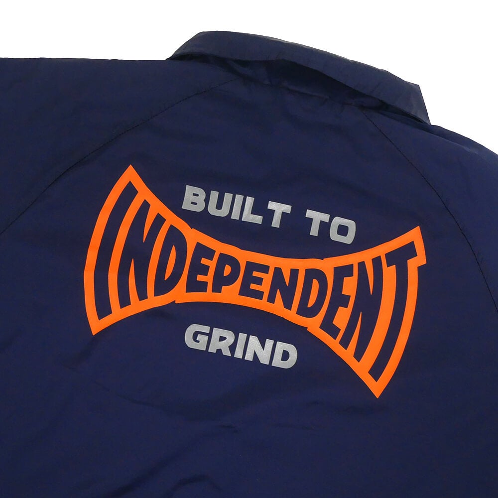 INDEPENDENT JACKET インディペンデント  ジャケット  BUILT TO GRIND SPAN WINDBREAKER  DEEP NAVY  スケートボード スケボー 7
