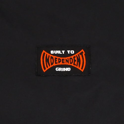 INDEPENDENT JACKET  インディペンデント  ジャケット  BUILT TO GRIND SPAN WINDBREAKER  BLACK  スケートボード スケボー 3