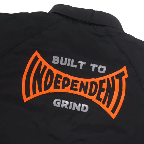 INDEPENDENT JACKET  インディペンデント  ジャケット  BUILT TO GRIND SPAN WINDBREAKER  BLACK  スケートボード スケボー 7