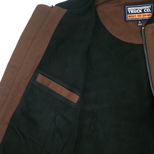 INDEPENDENT JACKET  インディペンデント  ジャケット  BUILT TO GRIND VEST  CHOCOLATE  スケートボード スケボー 5