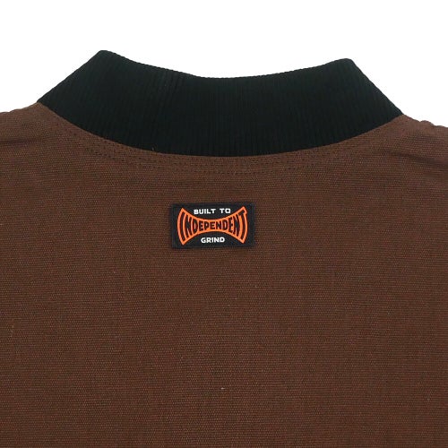 INDEPENDENT JACKET  インディペンデント  ジャケット  BUILT TO GRIND VEST  CHOCOLATE  スケートボード スケボー 7