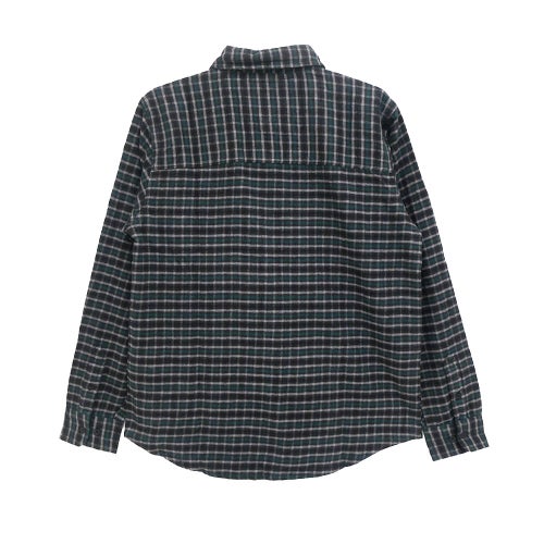 INDEPENDENT LONG SLEEVE  インディペンデント  長袖シャツ  BELMONT FLANNEL SHIRTS  TEAL/GREY/BLACK  スケートボード スケボー 5