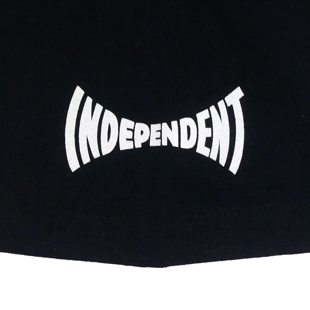 INDEPENDENT T-SHIRT  インディペンデント  Tシャツ  CABALLERO CHINA BANK BLACK  スケートボード スケボー 2