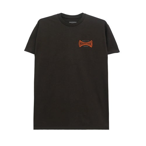 INDEPENDENT T-SHIRT  インディペンデント  Tシャツ  BUILT TO GRIND SPAN  DARK CHOCOLATE  スケートボード スケボー 1