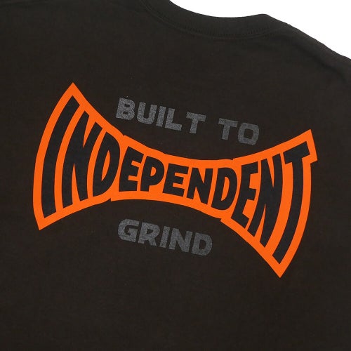 INDEPENDENT T-SHIRT  インディペンデント  Tシャツ  BUILT TO GRIND SPAN  DARK CHOCOLATE  スケートボード スケボー 3