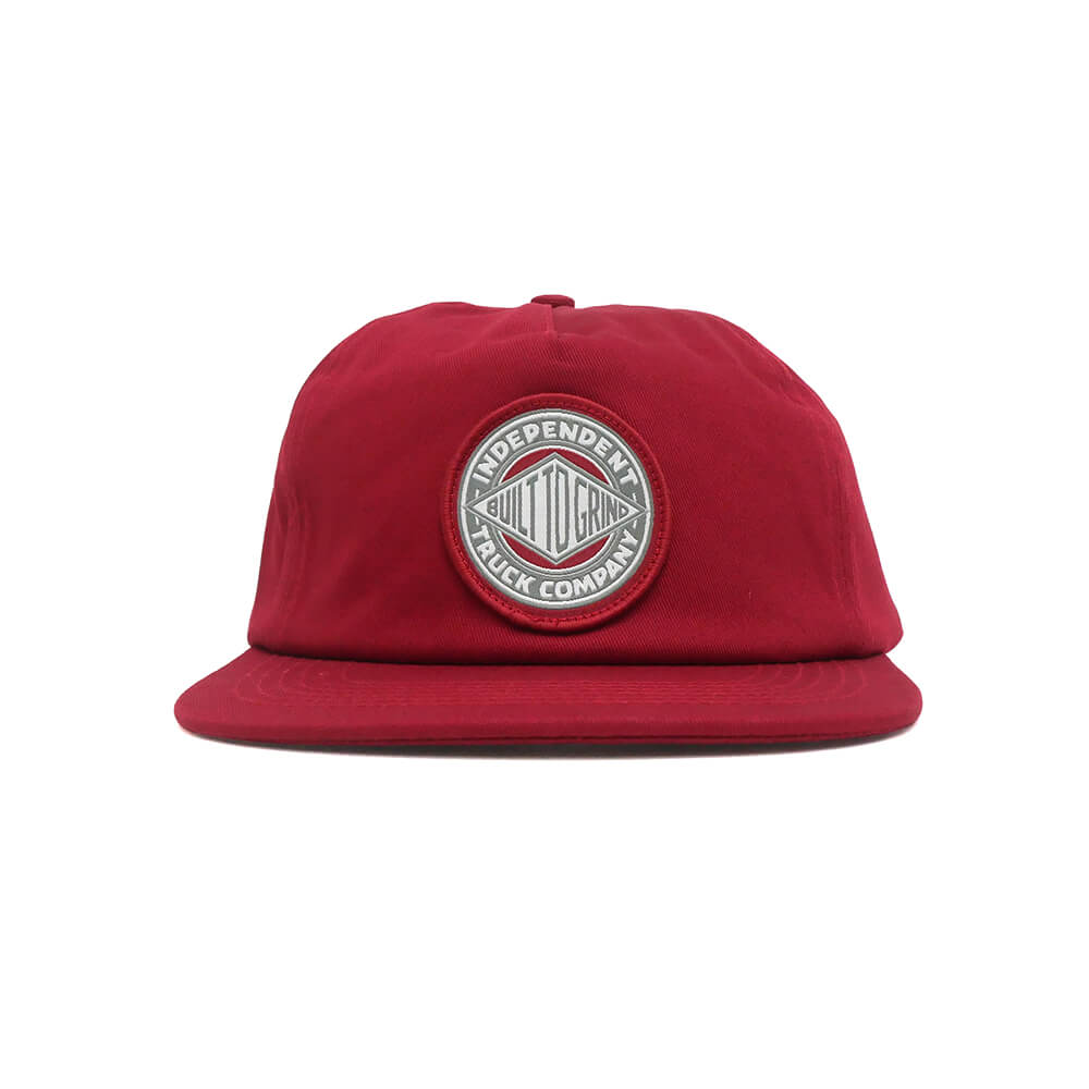 INDEPENDENT CAP  インディペンデント  キャップ BTG SUMMIT SNAPBACK  CARDINAL スケートボード スケボー 1