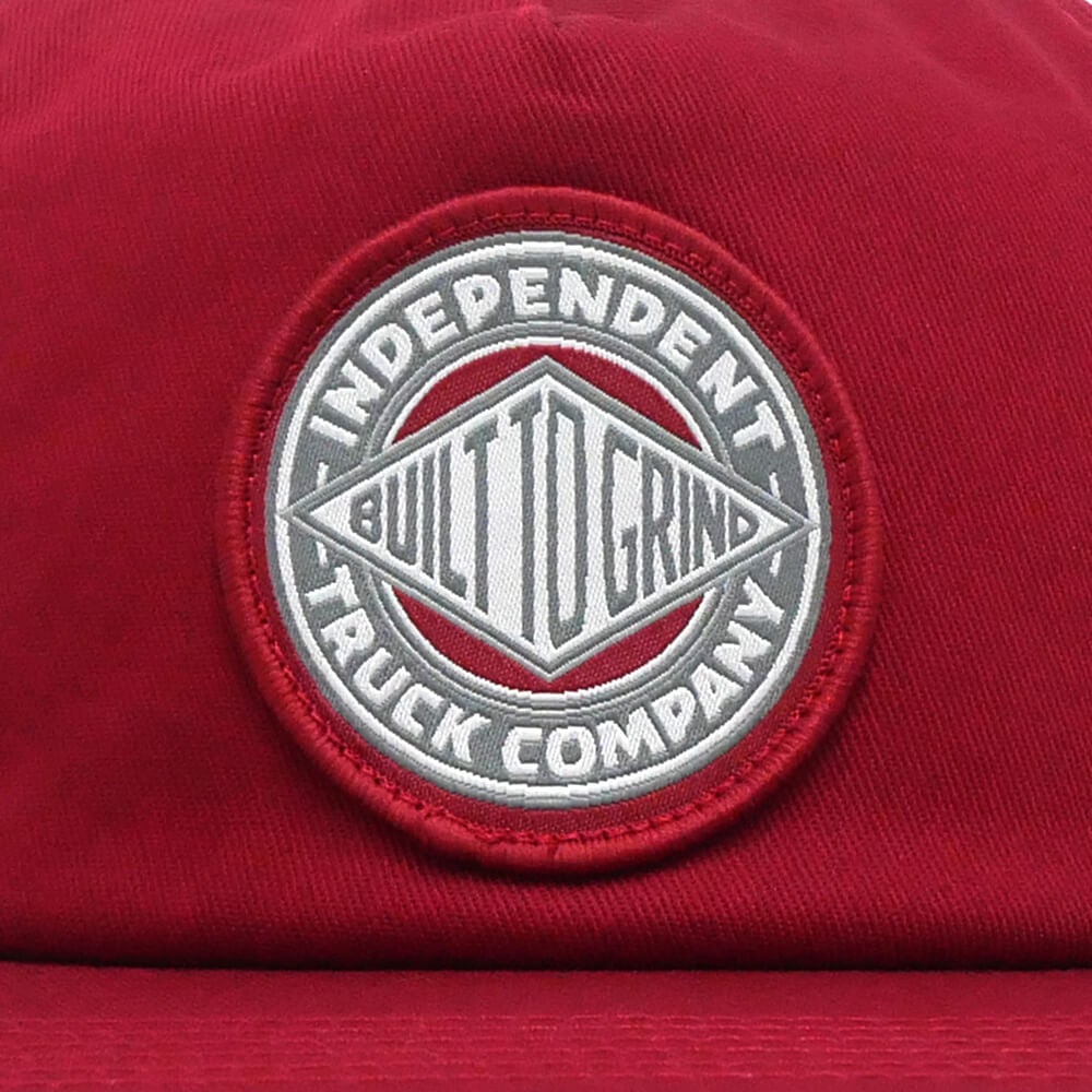 INDEPENDENT CAP  インディペンデント  キャップ BTG SUMMIT SNAPBACK  CARDINAL スケートボード スケボー 4