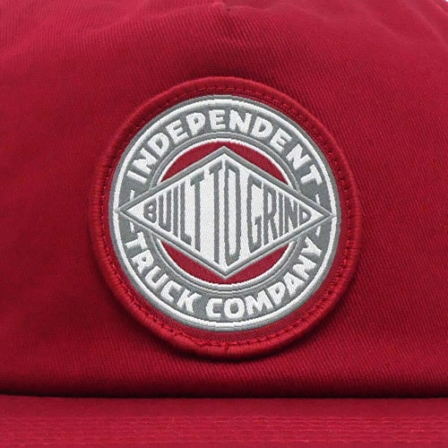INDEPENDENT CAP  インディペンデント  キャップ BTG SUMMIT SNAPBACK  CARDINAL スケートボード スケボー 4