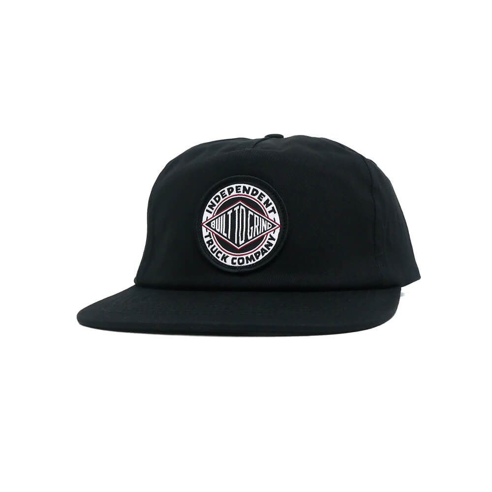 INDEPENDENT CAP  インディペンデント  キャップ  BTG SUMMIT SNAPBACK  BLACK  スケートボード スケボー 