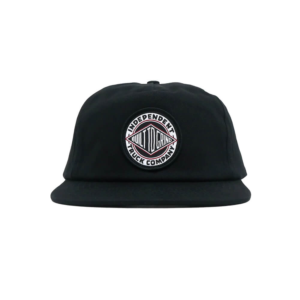 INDEPENDENT CAP  インディペンデント  キャップ  BTG SUMMIT SNAPBACK  BLACK  スケートボード スケボー 1