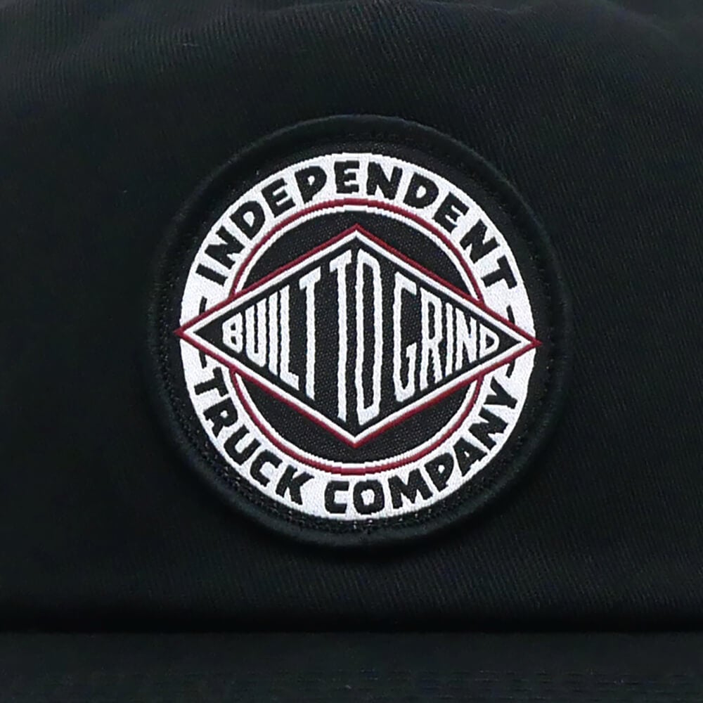 INDEPENDENT CAP  インディペンデント  キャップ  BTG SUMMIT SNAPBACK  BLACK  スケートボード スケボー 4