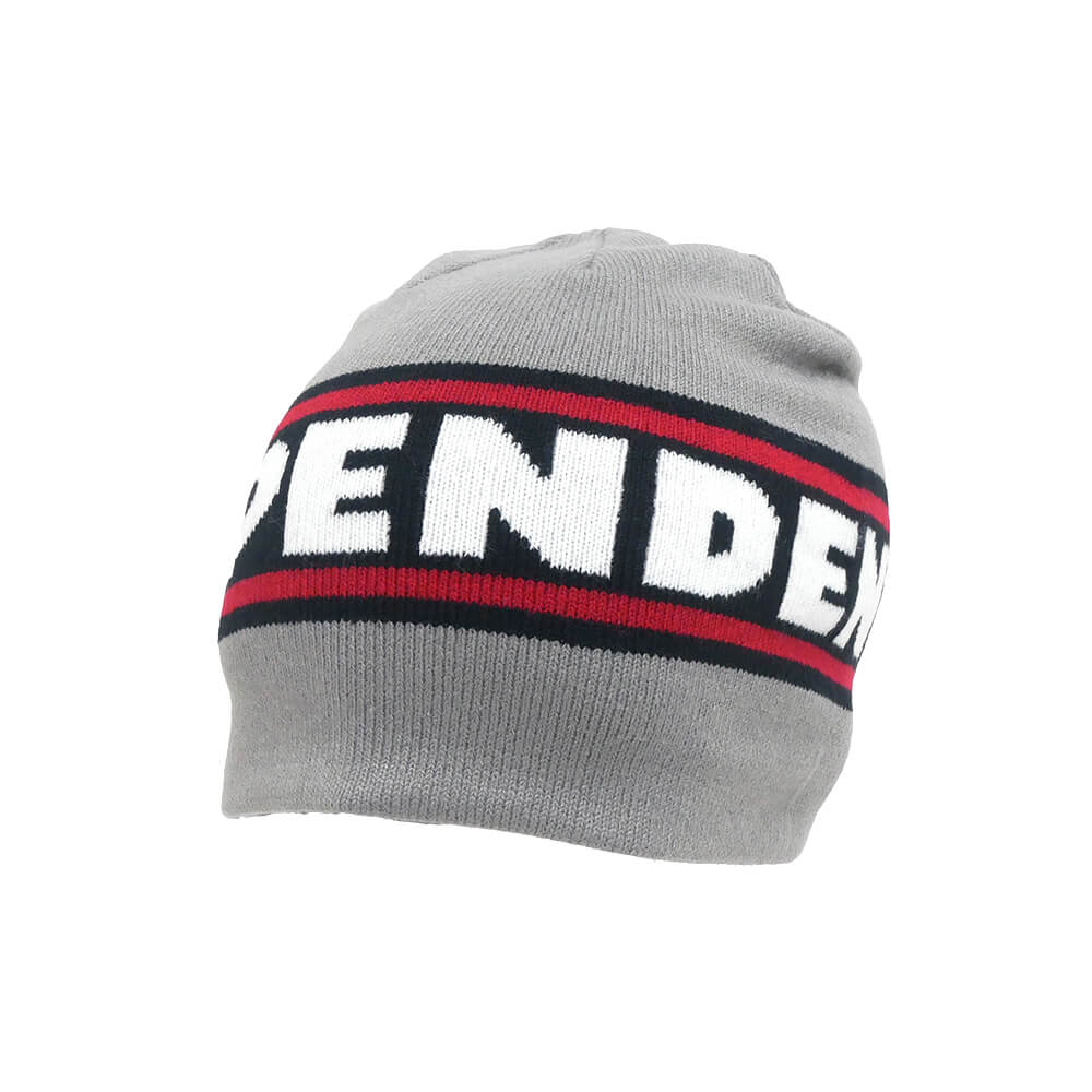 INDEPENDENT KNITCAP  インディペンデント ニットキャップ  BAR LOGO SKULL BEANIE  GREY スケートボード スケボー 1