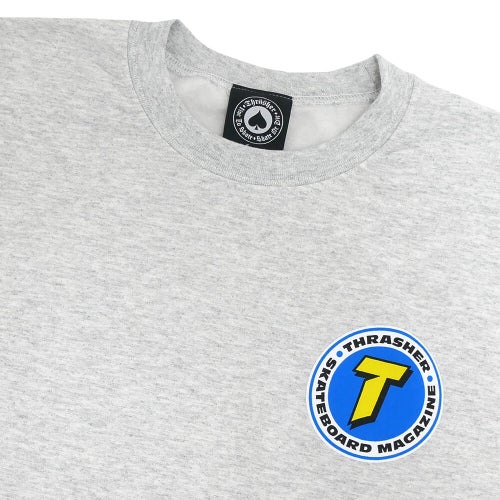 THRASHER CREW SWEAT スラッシャー トレーナー NUMBER 1 REDUX ASH（US企画） スケートボード スケボー 2