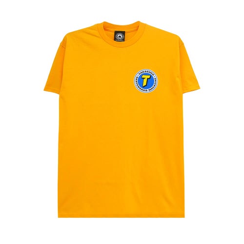 THRASHER T-SHIRT スラッシャー Tシャツ NUMBER 1 REDUX GOLD（US企画）スケートボードスケボー 1