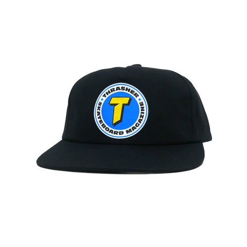 THRASHER CAP スラッシャー キャップ NUMBER 1 REDUX SNAPBACK BLACK（US企画） スケートボード スケボー