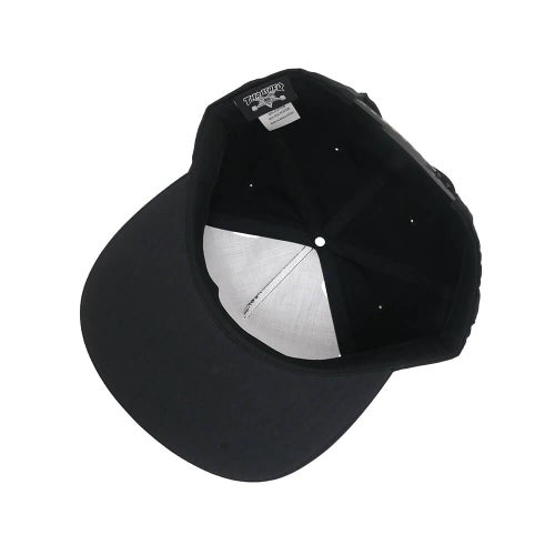 THRASHER CAP スラッシャー キャップ NUMBER 1 REDUX SNAPBACK BLACK（US企画） スケートボード スケボー 3