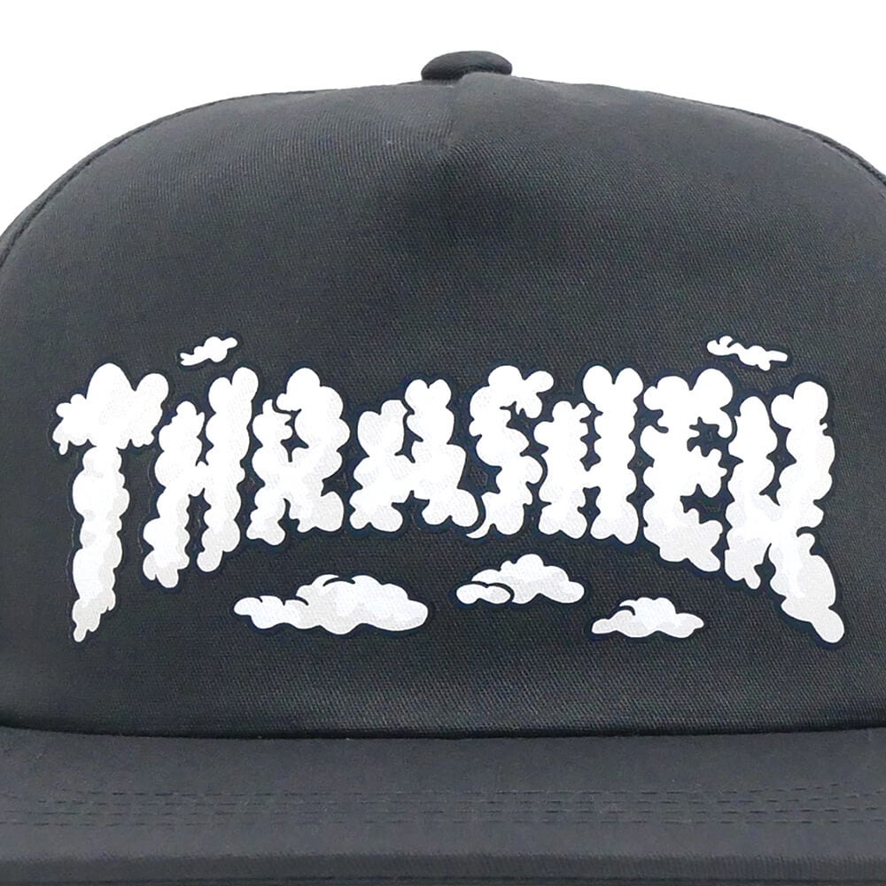 THRASHER CAP スラッシャー キャップ CLOUDS BY SPANKY SNAPBACK CHARCOAL（US企画） スケートボード スケボー4