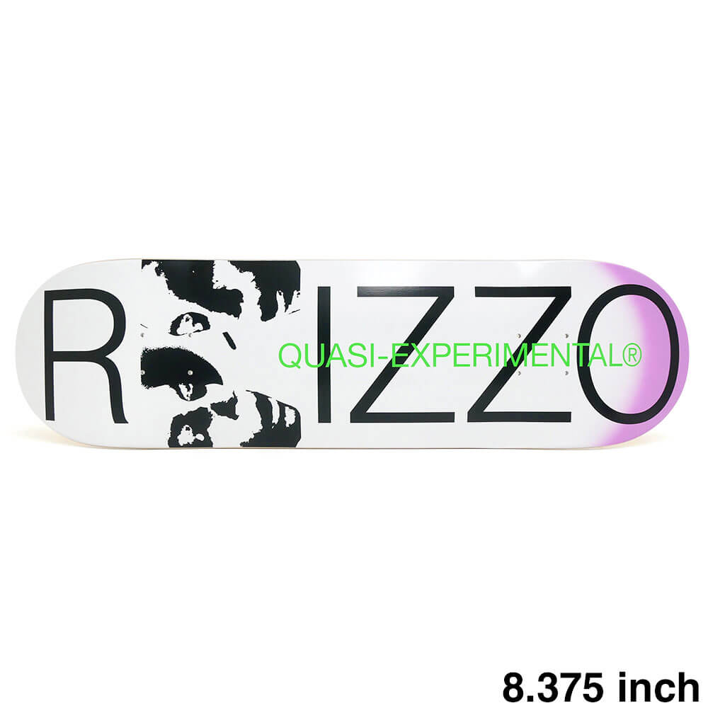 QUASI DECK クワージー デッキ DICK RIZZO TWO FACE 8.375 スケートボード スケボー 1