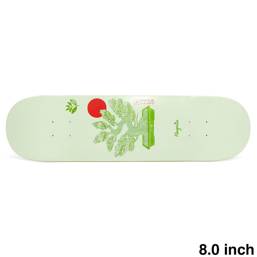 MAGENTA DECK マゼンタ デッキ SHOGO ZAMA HOME GREEN STAIN 8.0 スケートボード スケボー 1