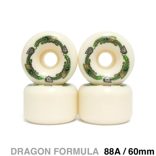 POWELL PERALTA WHEEL パウエルペラルタ ウィール DRAGON FORMULA（DF）88A BOMBER DRAGONS 60mm x 40mm スケートボード スケボー 1
