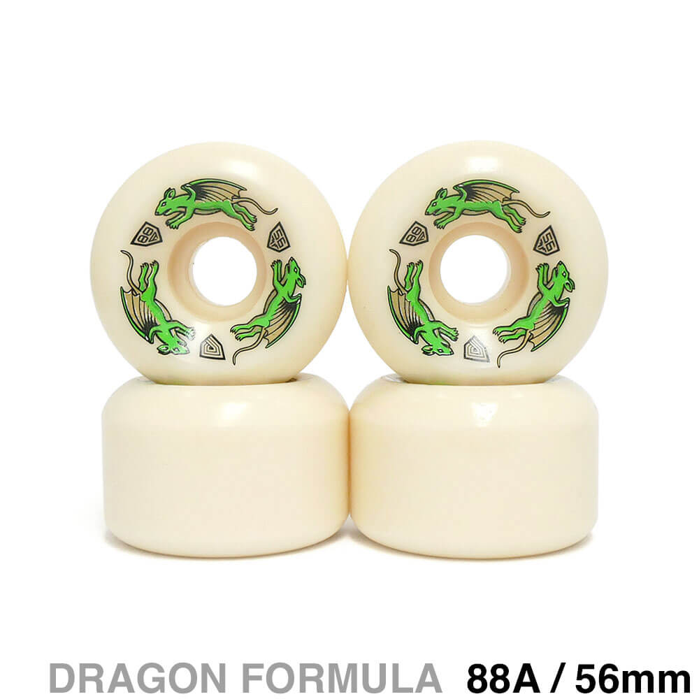 POWELL PERALTA WHEEL パウエルペラルタ ウィール DRAGON FORMULA（DF）88A AV6 NANO RATS 56mm x 36mm スケートボード スケボー 1