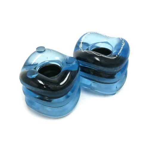 SHARK WHEEL シャークウィール ソフトウィール（クルーザー） CALIFORNIA ROLL（78A）HIDECOMPLY TRANSPARENT SAPPHIRE 60mm スケートボード スケボー 3