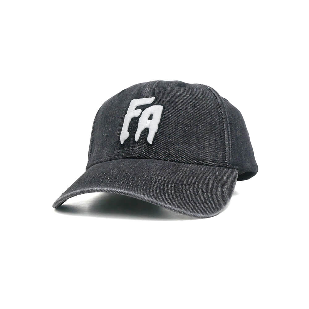 FUCKING AWESOME CAP ファッキンオーサム キャップ DENIM SEDUCTION SNAPBACK BLACK スケートボード スケボー