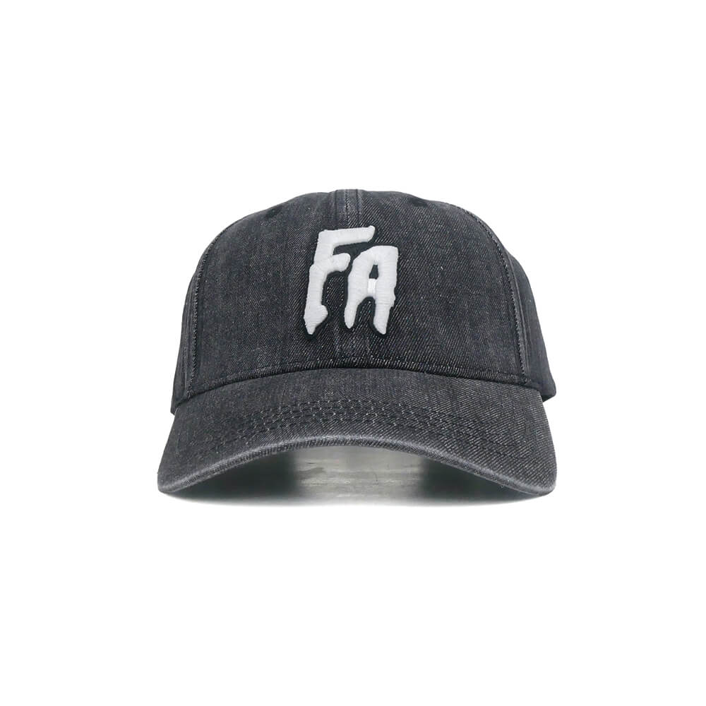 FUCKING AWESOME CAP ファッキンオーサム キャップ DENIM SEDUCTION SNAPBACK BLACK スケートボード スケボー 1