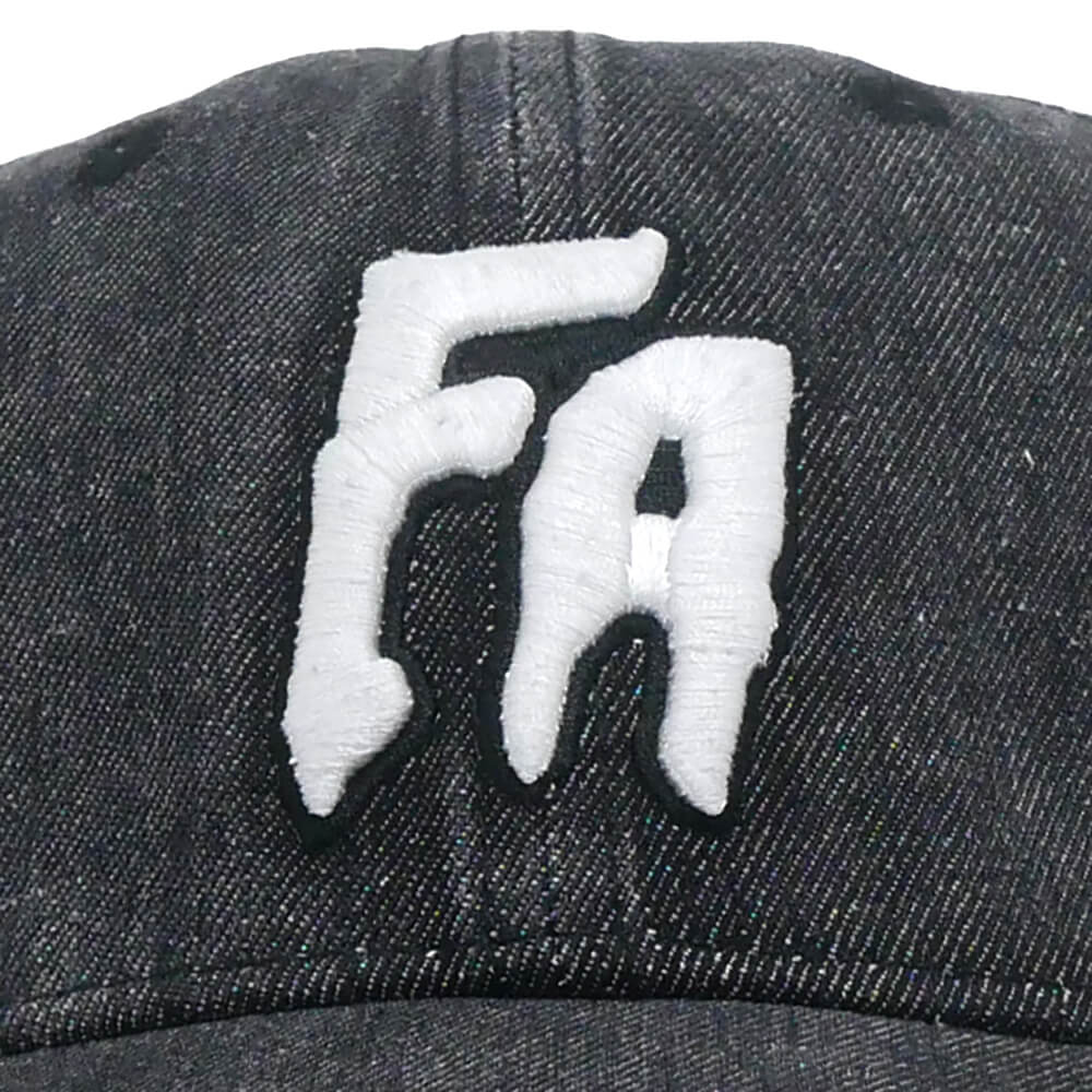 FUCKING AWESOME CAP ファッキンオーサム キャップ DENIM SEDUCTION SNAPBACK BLACK スケートボード スケボー 4
