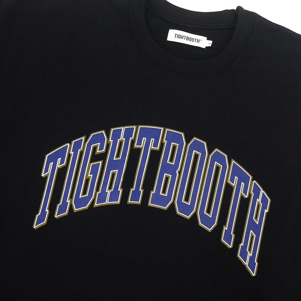 TIGHTBOOTH（TBPR） CREW SWEAT タイトブース トレーナー COLLEGE BLACK  スケートボード スケボー 1