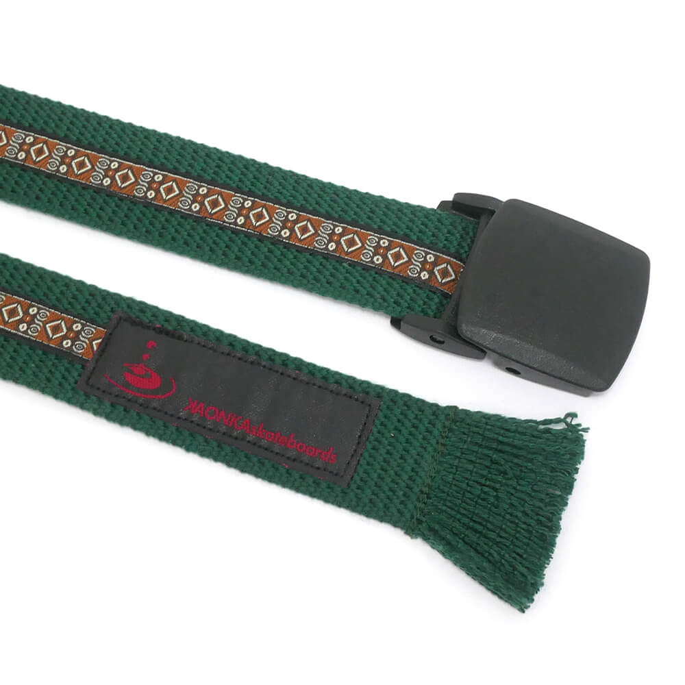 KAONKA BELT カオンカ ベルト ORTEGA TAPE OUTDOOR NYLON FOREST スケートボード スケボー 4