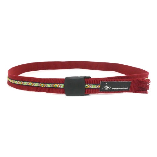 KAONKA BELT カオンカ ベルト ORTEGA TAPE OUTDOOR NYLON BURGUNDY スケートボード スケボー 2