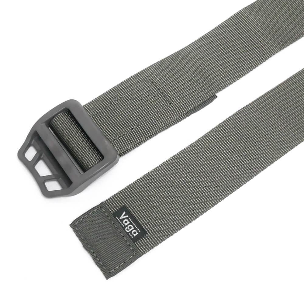 VAGA BELT バガ ベルト LIGHTWEIGHT BELT 2G GRAPHITE UNICOLOR スケートボード スケボー 4