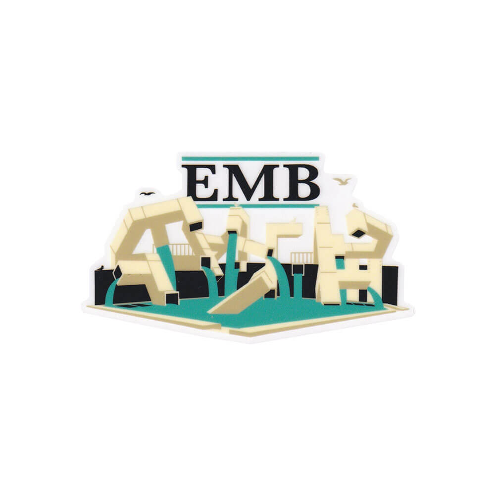 REAL STICKER リアル ステッカー EMB スケートボード スケボー 1