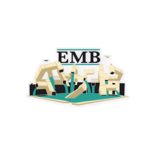 REAL STICKER リアル ステッカー EMB スケートボード スケボー 1