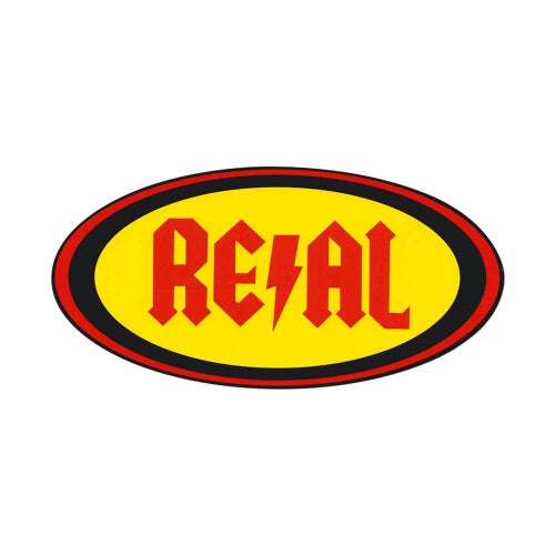 REAL STICKER リアル ステッカー DEEDS OVAL スケートボード スケボー 1