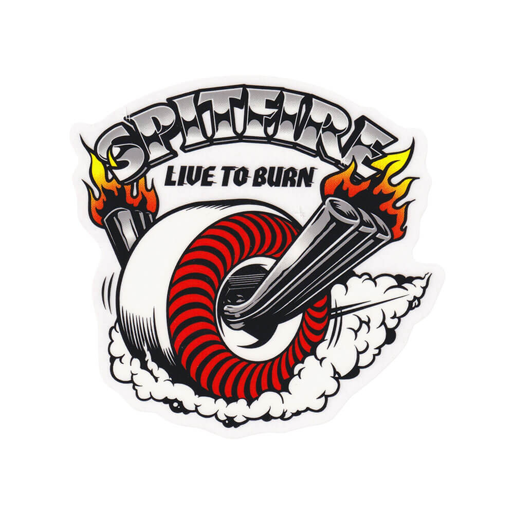 SPITFIRE STICKER スピットファイヤー ステッカー BURNOUT スケートボード スケボー 1