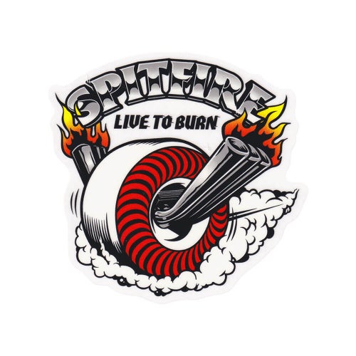 SPITFIRE STICKER スピットファイヤー ステッカー BURNOUT スケートボード スケボー 1