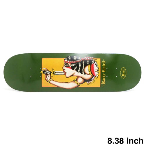 REAL DECK リアル デッキ HARRY LINTELL SWORD SWALLOWER 8.38 TRUE FIT スケートボード スケボー 1